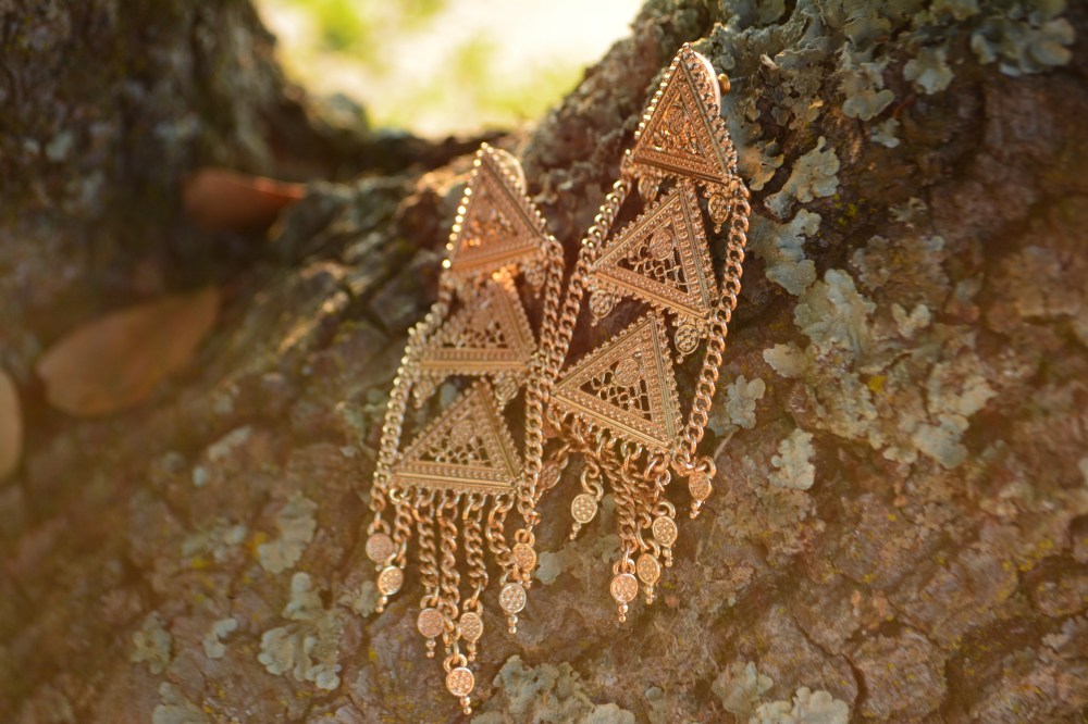 mark. Golden Dynasty Earrings