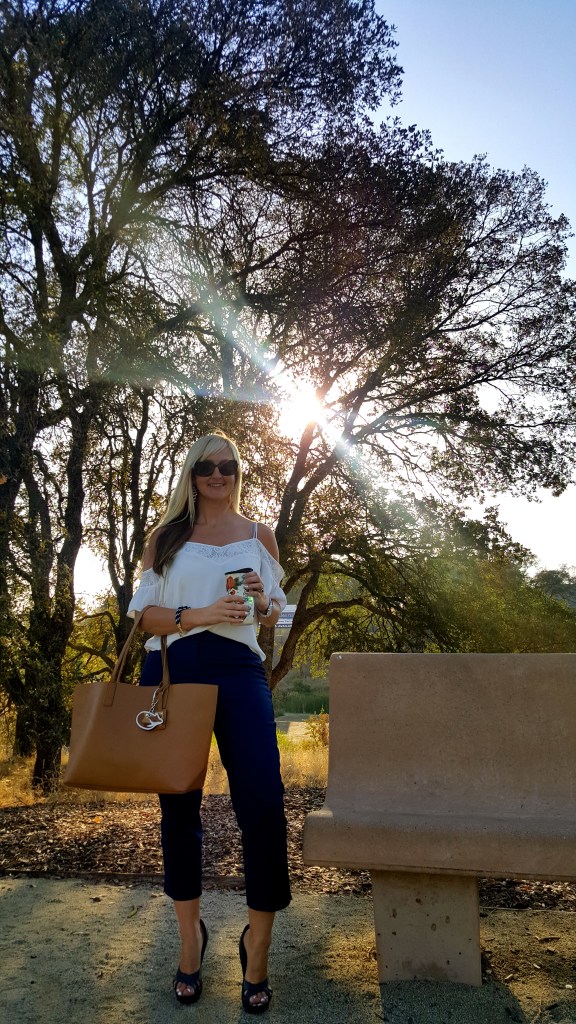 Fall outfit with mark. Dragon Around Tote