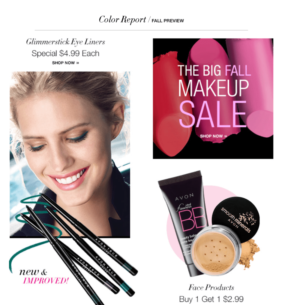 Fall Makeup Sale Going On Now!