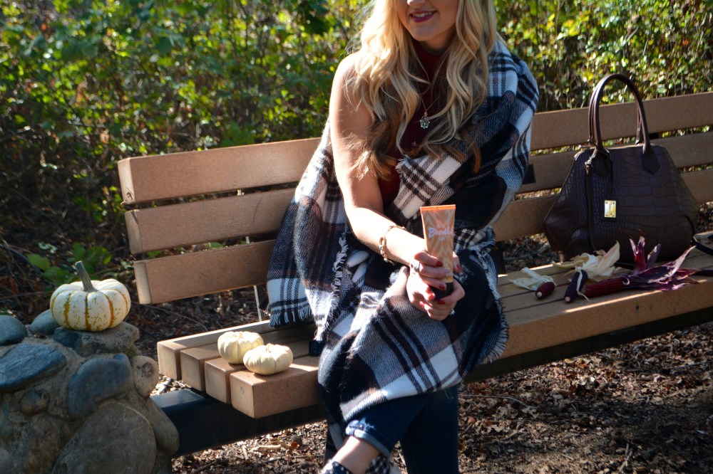 mark. Blanket Check Scarf