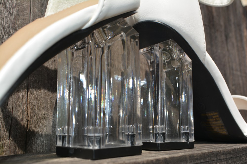 The Lucite Trend: mark. So Clear To Me Sandals