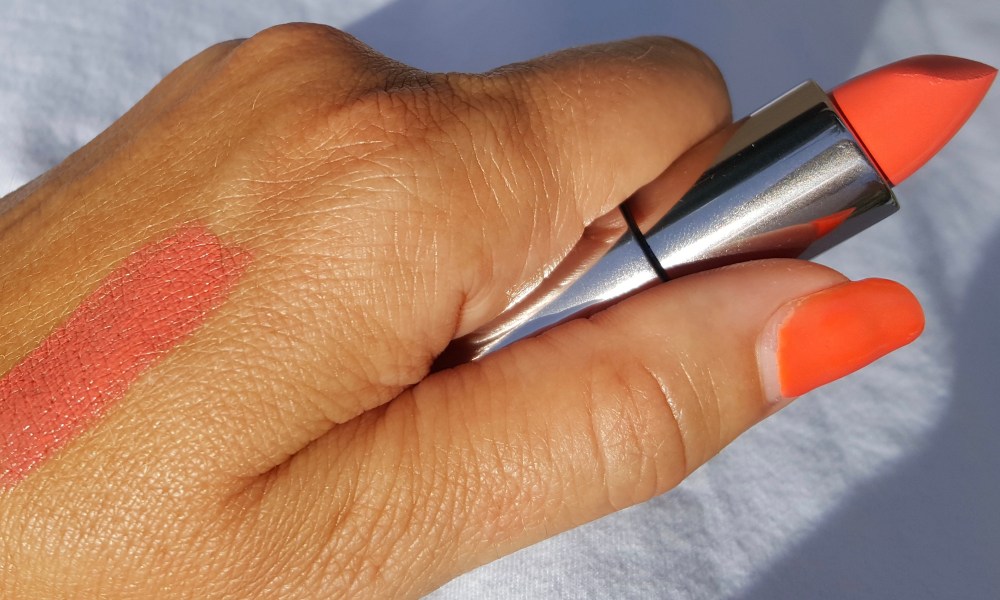 Lipclick in Mambo Swatch (full sun)