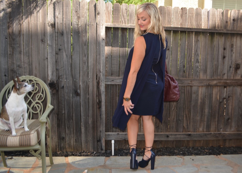 Avon Zip-Back Double Layer Dress