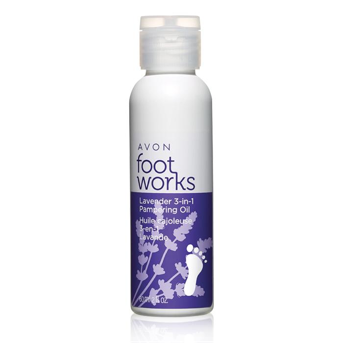 Foot Works Lavender 3-in-1 Pampering Oil