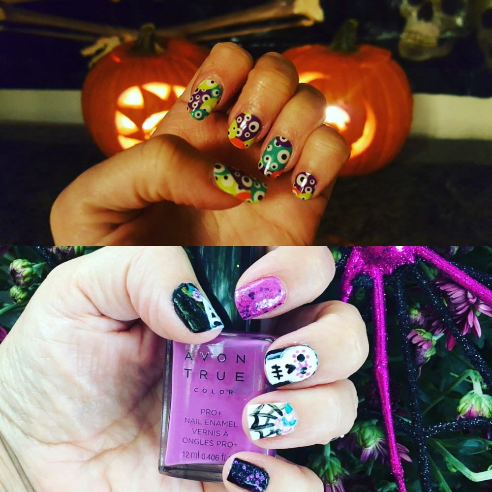Happy Halloween Manis