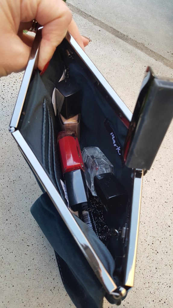 mark. Soft Touch Velvet Clutch